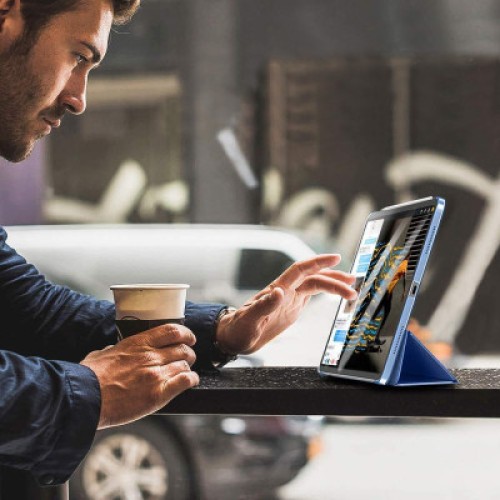 Чехол для планшета BeCover Tri Fold Hard Apple iPad Air 11" M2/M3 (2024/2025) Deep Blue (711413)