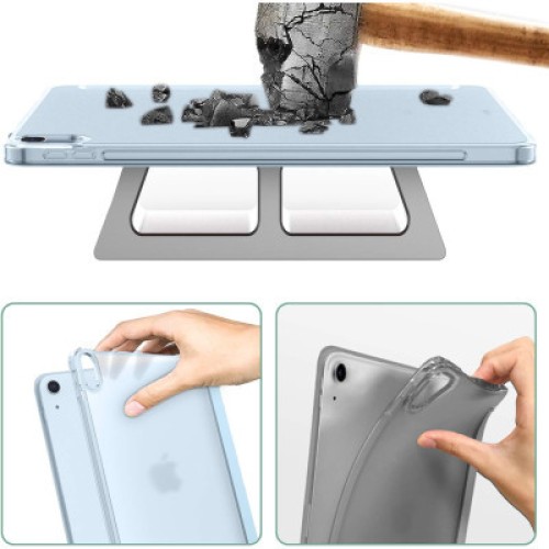 Чехол для планшета BeCover Tri Fold Hard Apple iPad Air 11" M2/M3 (2024/2025) Light Blue (711415)