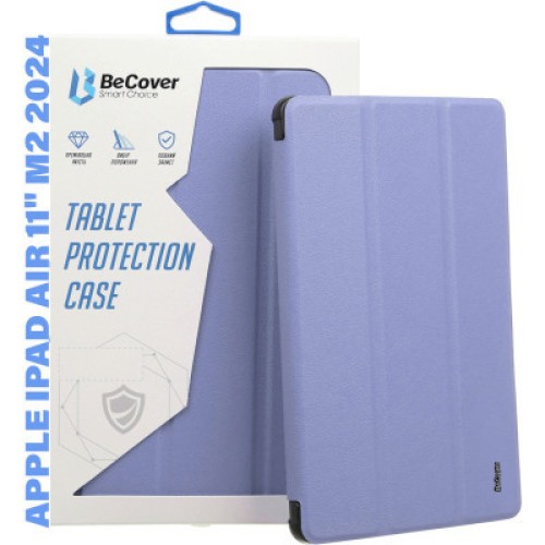 Чехол для планшета BeCover Tri Fold Hard Apple iPad Air 11" M2/M3 (2024/2025) Purple (711417)