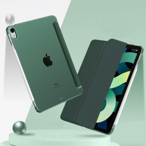 Чехол для планшета BeCover Tri Fold Hard Apple iPad Air 4 10.9 2020/2021 Dark Green (709659) (709659)