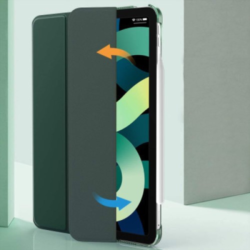 Чехол для планшета BeCover Tri Fold Hard Apple iPad Air 4 10.9 2020/2021 Dark Green (709659) (709659)