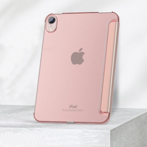 Чехол для планшета BeCover Tri Fold Hard Apple iPad Air 4 10.9 2020/2021 Pink (709660) (709660)