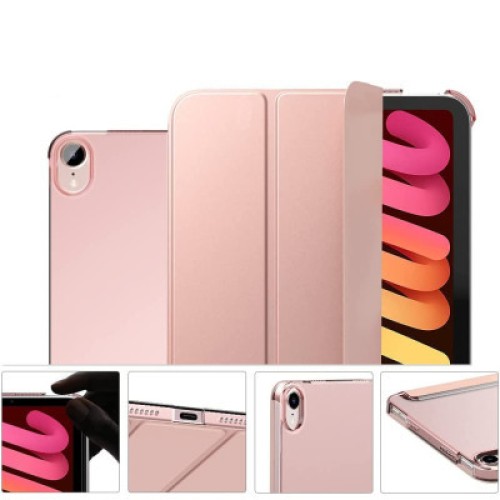 Чехол для планшета BeCover Tri Fold Hard Apple iPad Air 4 10.9 2020/2021 Pink (709660) (709660)