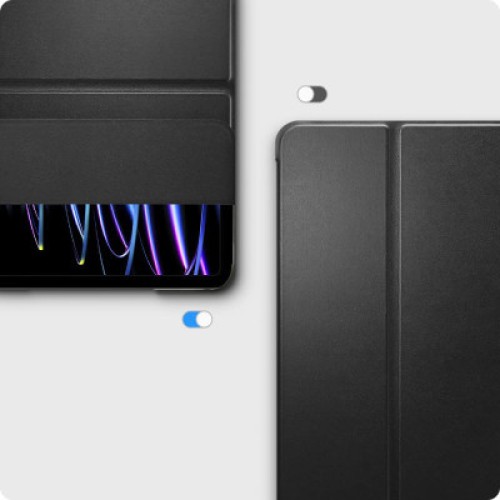 Чехол для планшета BeCover Tri Fold Hard Apple iPad Pro 12.9 2020/2021/2022 Black (709668) (709668)
