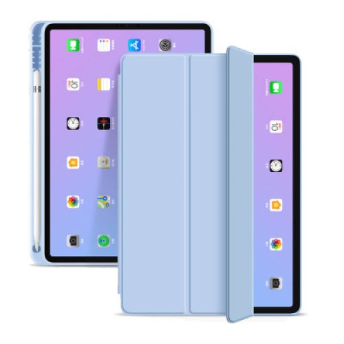 Чехол для планшета BeCover Tri Fold Hard TPU Apple iPad Air (4/5) 2020/2022 10.9" Light Blue (711108)