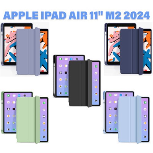 Чехол для планшета BeCover Tri Fold Hard TPU Apple iPad Air 11" M2/M3 (2024/2025) Black (711400)