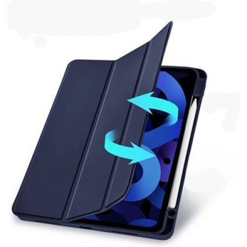 Чехол для планшета BeCover Tri Fold Hard TPU Apple iPad Air 11" M2/M3 (2024/2025) Deep Blue (711401)