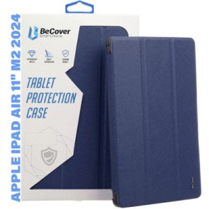 Чехол для планшета BeCover Tri Fold Hard TPU Apple iPad Air 11" M2/M3 (2024/2025) Deep Blue (711401)