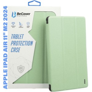 Чехол для планшета BeCover Tri Fold Hard TPU Apple iPad Air 11" M2/M3 (2024/2025) Green (711402)