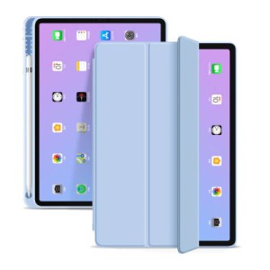 Чехол для планшета BeCover Tri Fold Hard TPU Apple iPad Air 11" M2/M3 (2024/2025) Light Blue (711403)