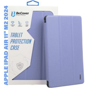 Чехол для планшета BeCover Tri Fold Hard TPU Apple iPad Air 11" M2/M3 (2024/2025) Purple (711404)