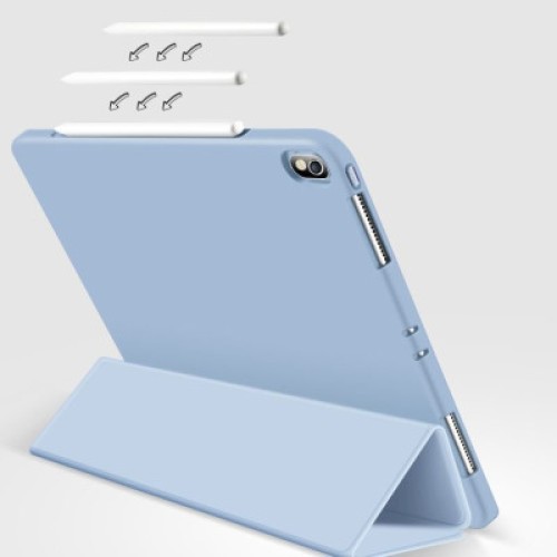 Чехол для планшета BeCover Tri Fold Soft TPU Silicone Apple iPad Air 11" M2/M3 (2024/2025) Light Blue (711409)