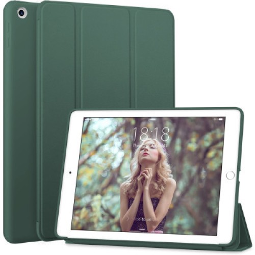Чехол для планшета BeCover Tri Fold Soft TPU Silicone Apple iPad Air 4 10.9 2020/2021 Dark Green (706870) (706870)
