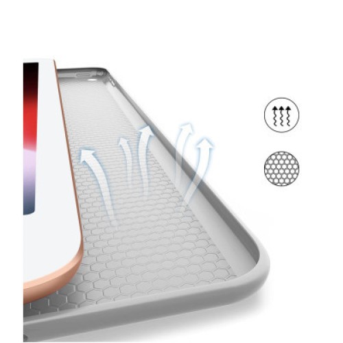 Чехол для планшета BeCover Tri Fold Soft TPU Silicone Apple iPad Air 4 10.9 2020/2021 Gray (706872) (706872)