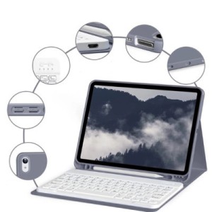 Чехол для планшета BeCover Keyboard Apple iPad 10.2 2019/2020/2021 Purple (711138)