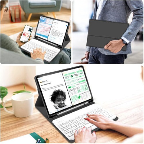 Чехол для планшета BeCover Keyboard Apple iPad Air (4/5) 2020/2022 10.9" Black (711144)