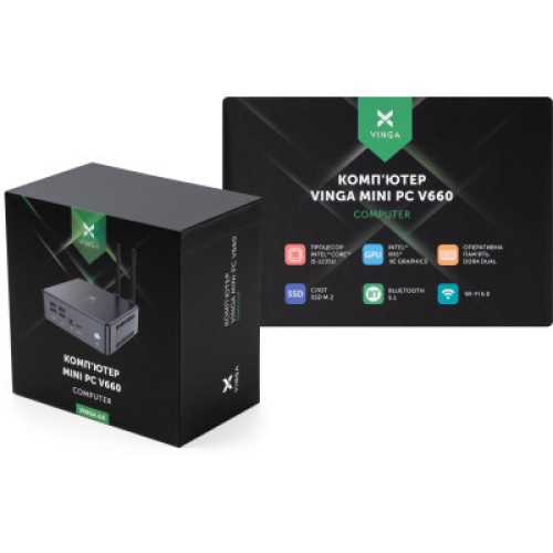 Компьютер Vinga Mini PC V660 (V6601235U.321T)