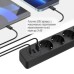 Сетевой фильтр питания ColorWay CW-CHE432PDB, 4 розетки/3USB 2M (CW-CHE432PDB)