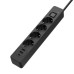 Сетевой фильтр питания ColorWay CW-CHE432PDB, 4 розетки/3USB 2M (CW-CHE432PDB)