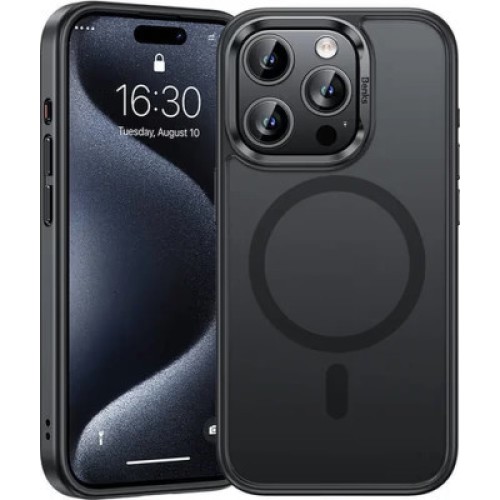 Чехол для мобильного телефона Benks MagClap Mist Protective Black for iPhone 15 Pro (1248531)