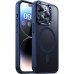 Чехол для мобильного телефона Benks MagClap Mist Protective Blue for iPhone 15 Pro (1248533)