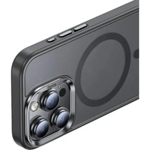 Чехол для мобильного телефона Benks MagClap Mist Protective Gray for iPhone 15 Pro (1248535)