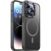 Чехол для мобильного телефона Benks MagClap Mist Protective Gray for iPhone 15 Pro (1248535)