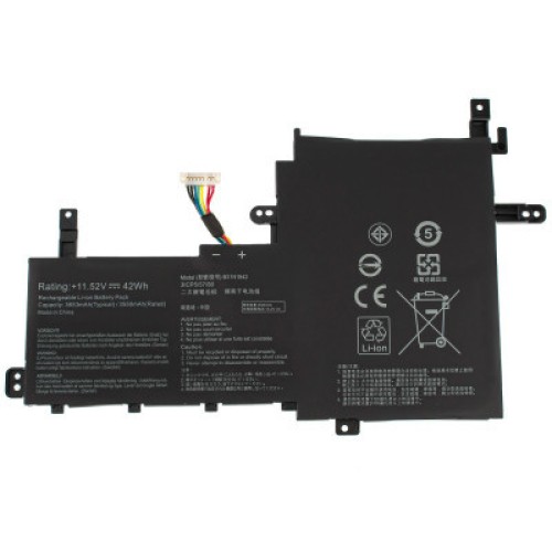 Аккумулятор для ноутбука Asus X531 B31N1842, 3653mAh (42Wh), 3cell, 11.52V, Li-Pol AlSoft (A47863)