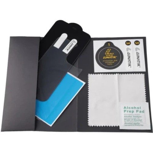 Стекло защитное Lunatik Premium Tempered Glass 2.75D Black for iPhone 13 | 13 Pro (889919)