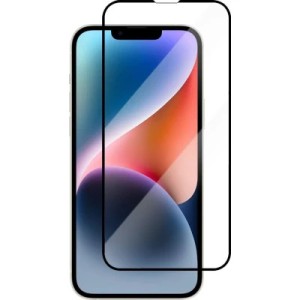 Стекло защитное Lunatik Premium Tempered Glass 3D Full Cover Black for iPhone 14 (1195281)