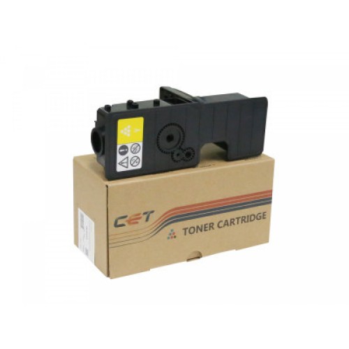 Тонер-картридж CET Kyocera Mita ECOSYS P5021/5521 TK-5220Y 1,2K, yellow (CET141136) Тонер-картридж CET Kyocera Mita ECOSYS P5021/5521 TK-5220Y 1,2K, yellow (CET141136)