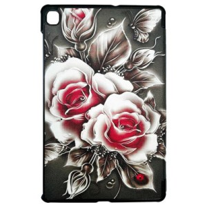 Чехол для планшета BeCover Smart Case Samsung Tab S6 Lite (2024) 10.4" P620/P625/P627 Black Rose (711286)