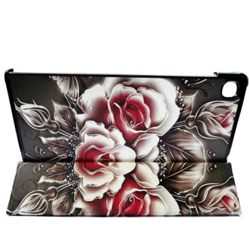 Чехол для планшета BeCover Smart Case Samsung Tab S6 Lite (2024) 10.4" P620/P625/P627 Black Rose (711286)