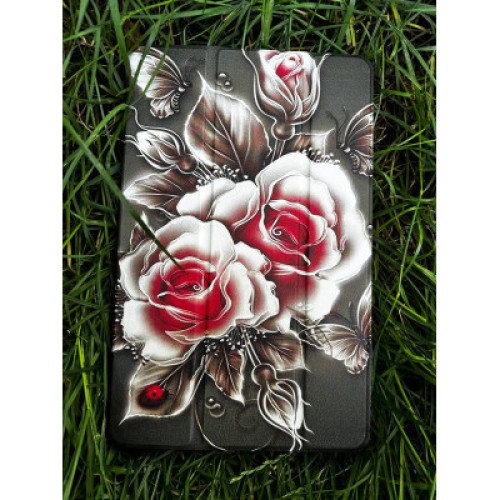 Чехол для планшета BeCover Smart Case Samsung Tab S6 Lite (2024) 10.4" P620/P625/P627 Black Rose (711286)