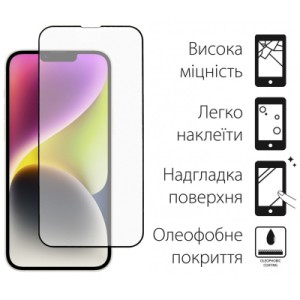 Стекло защитное Dengos iPhone 14 Plus 2шт. (DG-TG2P-33)