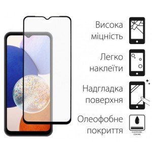 Стекло защитное Dengos Samsung Galaxy A14/M14 2шт. (DG-TG2P-21)