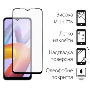 Стекло защитное Dengos Xiaomi Redmi A3 2шт. (DG-TG2P-18)