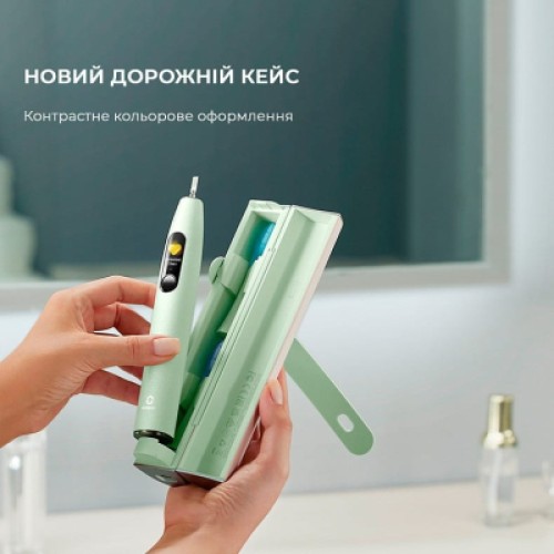 Электрическая зубная щетка Oclean X Ultra Set Green (6970810553505)