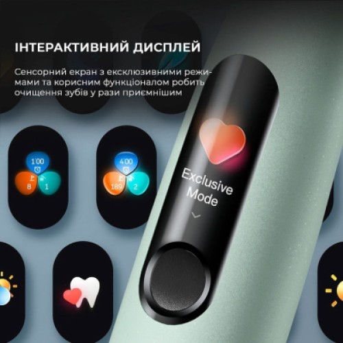 Электрическая зубная щетка Oclean X Ultra Set Green (6970810553505)