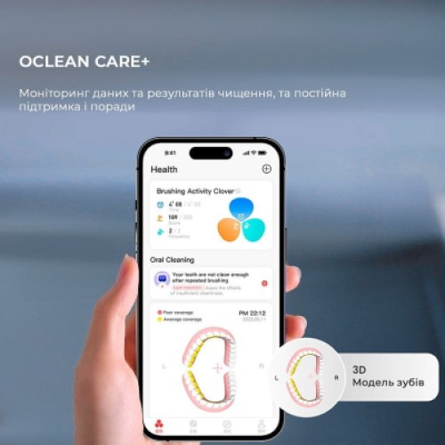 Электрическая зубная щетка Oclean X Ultra Set Green (6970810553505)