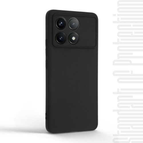Чехол для мобильного телефона Armorstandart Matte Slim Fit Xiaomi Poco F6 Pro Camera cover Black (ARM73511)