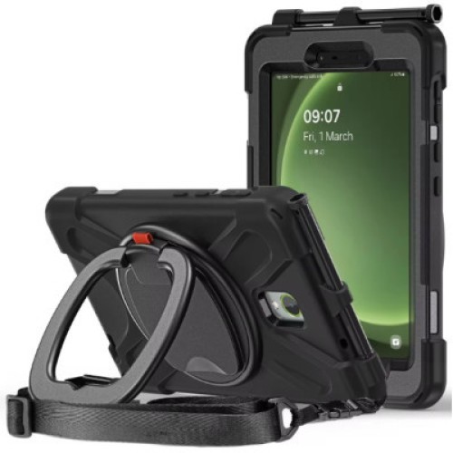 Чехол для планшета BeCover Heavy Duty Case With Stand Holder Samsung Galaxy Tab Active 5 SM-X306B 8" Black (710950)