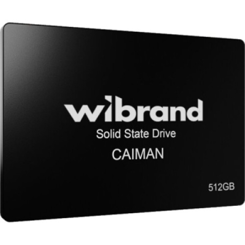 Накопитель SSD 2.5" 512GB Caiman Wibrand (WI2.5SSD/CA512GBST)