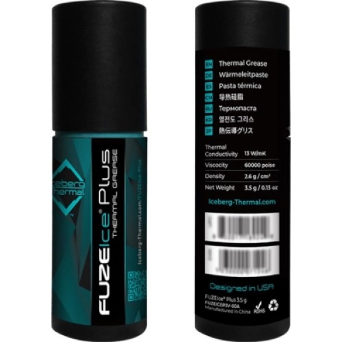 Термопаста Iceberg Thermal FUZEIce Plus 3.5g (BLACKICEP4G-00A)