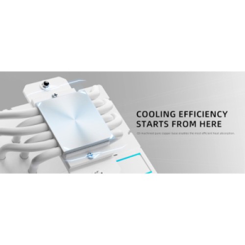 Кулер для процессора ID-Cooling Frozn A610 ARGB White (FROZN A610 ARGB White)