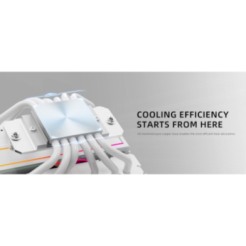 Кулер для процессора ID-Cooling Frozn A620 ARGB White (FROZN A620 ARGB White)