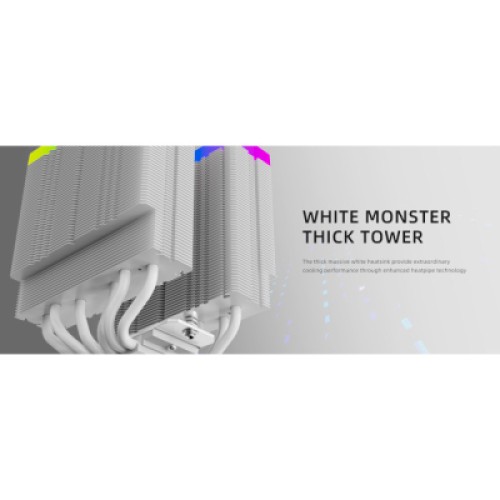 Кулер для процессора ID-Cooling Frozn A620 ARGB White (FROZN A620 ARGB White)