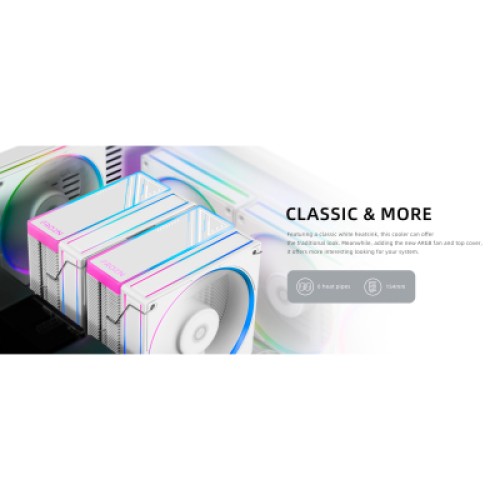 Кулер для процессора ID-Cooling Frozn A620 ARGB White (FROZN A620 ARGB White)