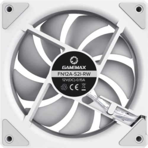 Кулер для корпуса Gamemax FN12A-S2I-RW