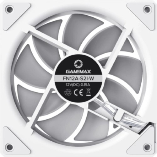 Кулер для корпуса Gamemax FN12A-S2I-W